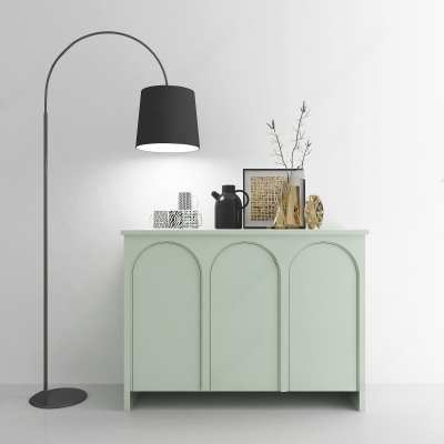 现代餐边柜3D模型下载